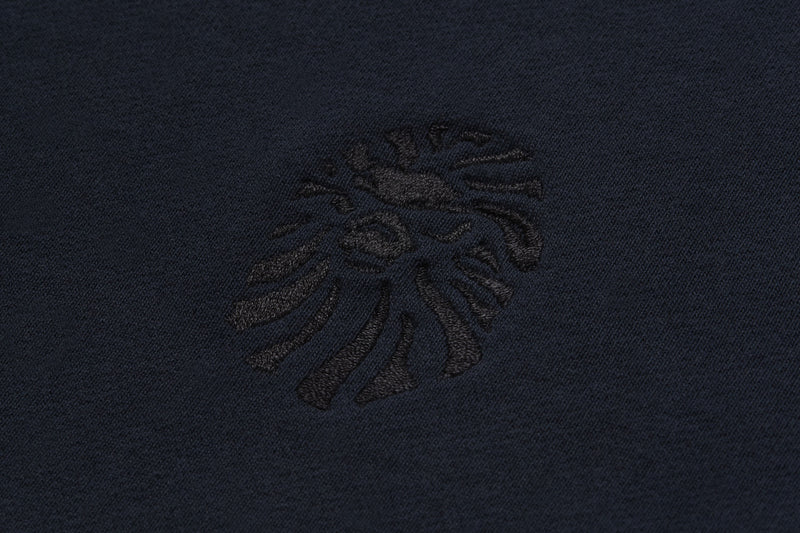BAPE BLACK LOGO SHORT SLEEVE SWEATSHIRT