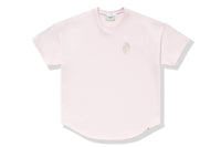 BAPE BLACK LOGO SHORT SLEEVE SWEATSHIRT