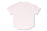 BAPE BLACK LOGO SHORT SLEEVE SWEATSHIRT