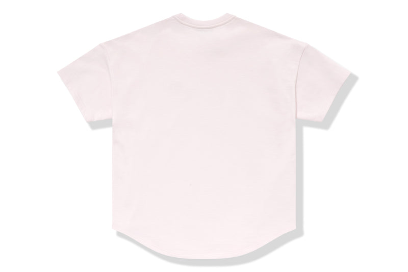 BAPE BLACK LOGO SHORT SLEEVE SWEATSHIRT