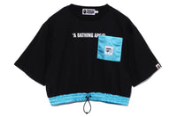 POCKET CROPPED TEE