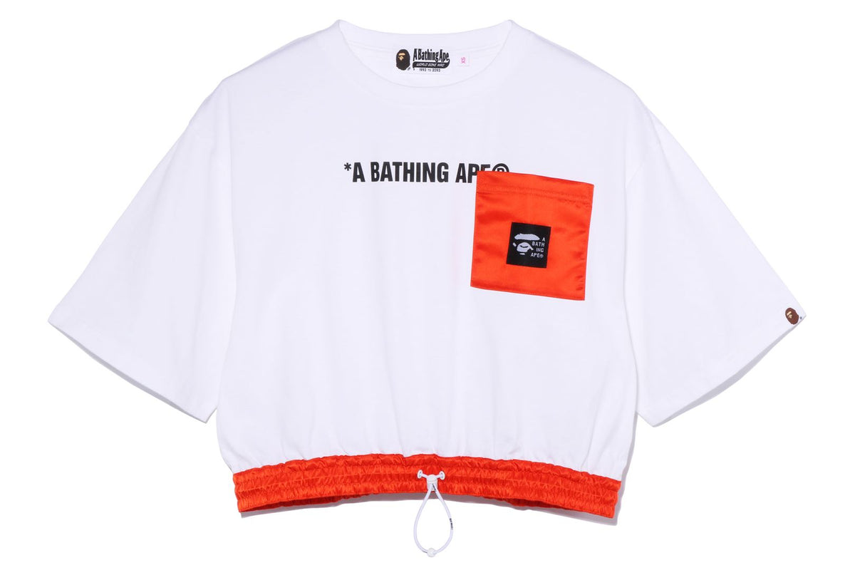 POCKET CROPPED TEE