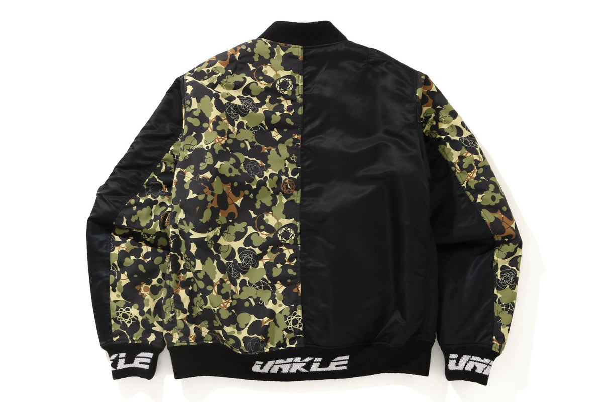 MO'WAX X UNKLE X BAPEÂ® CAMO MA-1