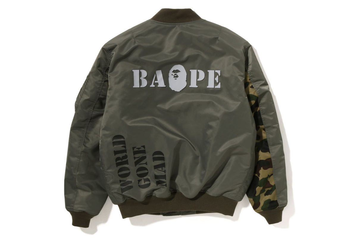 BAPE STENCIL LOOSE FIT MA-1