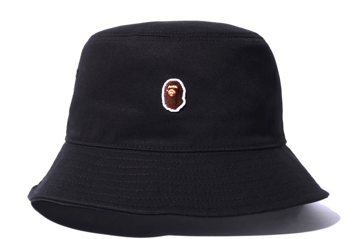 APE HEAD ONE POINT BUCKET HAT