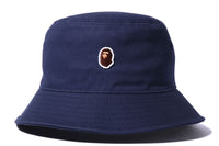 APE HEAD ONE POINT BUCKET HAT