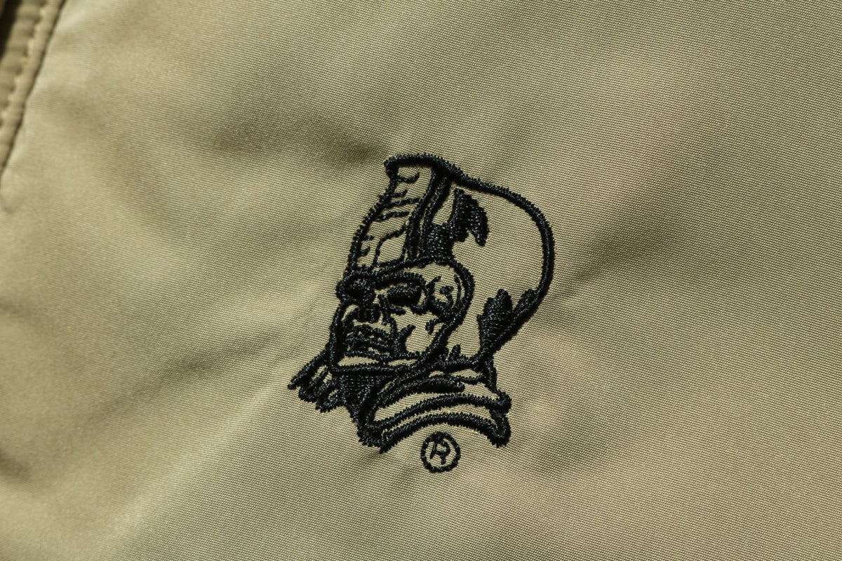 BAPE MENS EMBROIDERED LOGO URSUS PUFFER BLOUSON