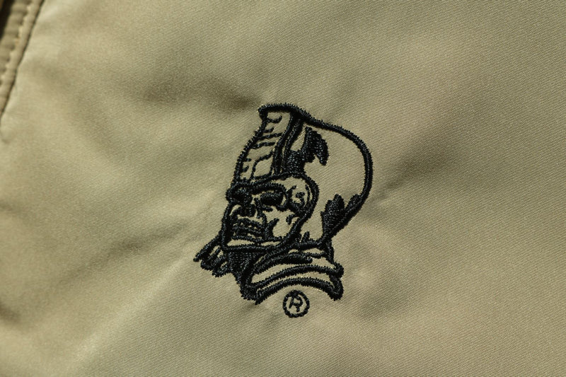 BAPE MENS EMBROIDERED LOGO URSUS PUFFER BLOUSON