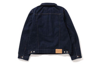 BAPE® X A.P.C. DETACHABLE HOODIE DENIM JACKET