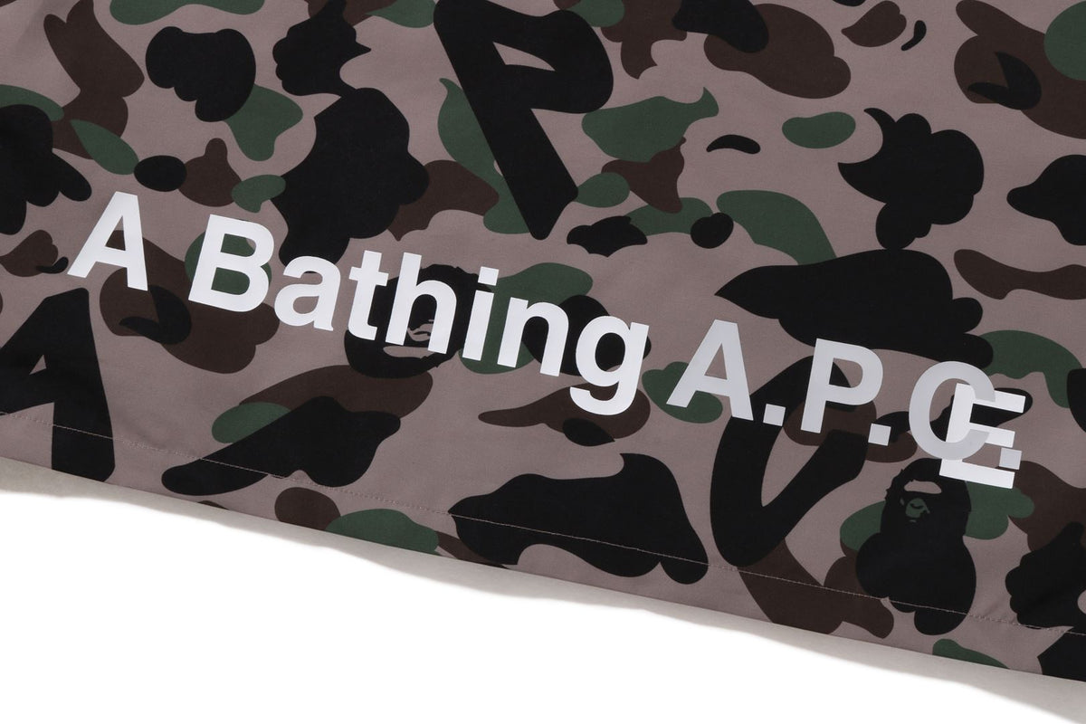 BAPE® X A.P.C. CAMO COACH JACKET