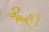 BAPE WOMENS COTTON EMBROIDERED LOGO BIG POCKET WORK JACKET
