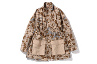 BAPE WOMENS SAND CAMO M 65 JACKET
