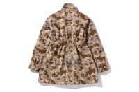 BAPE WOMENS SAND CAMO M 65 JACKET