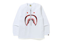 COLOR CAMO SHARK L/S TEE