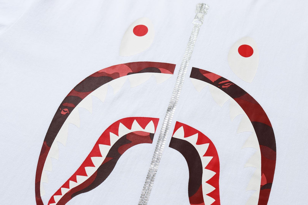 COLOR CAMO SHARK L/S TEE
