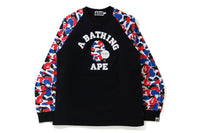 BAPE STOREÂ® LONDON CAMO LONG SLEEVE TEE