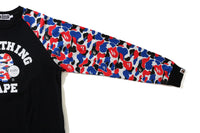 BAPE STOREÂ® LONDON CAMO LONG SLEEVE TEE