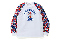 BAPE STOREÂ® LONDON CAMO LONG SLEEVE TEE