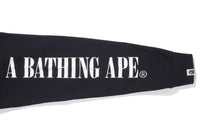 BAPE STOREÂ® LONDON BAPE CHECK LOGO L/S TEE