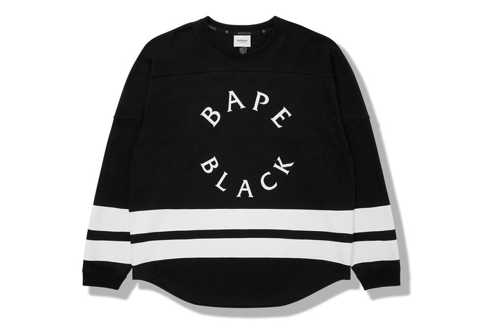 BAPE BLACK LINE LONG SLEEVE TEE