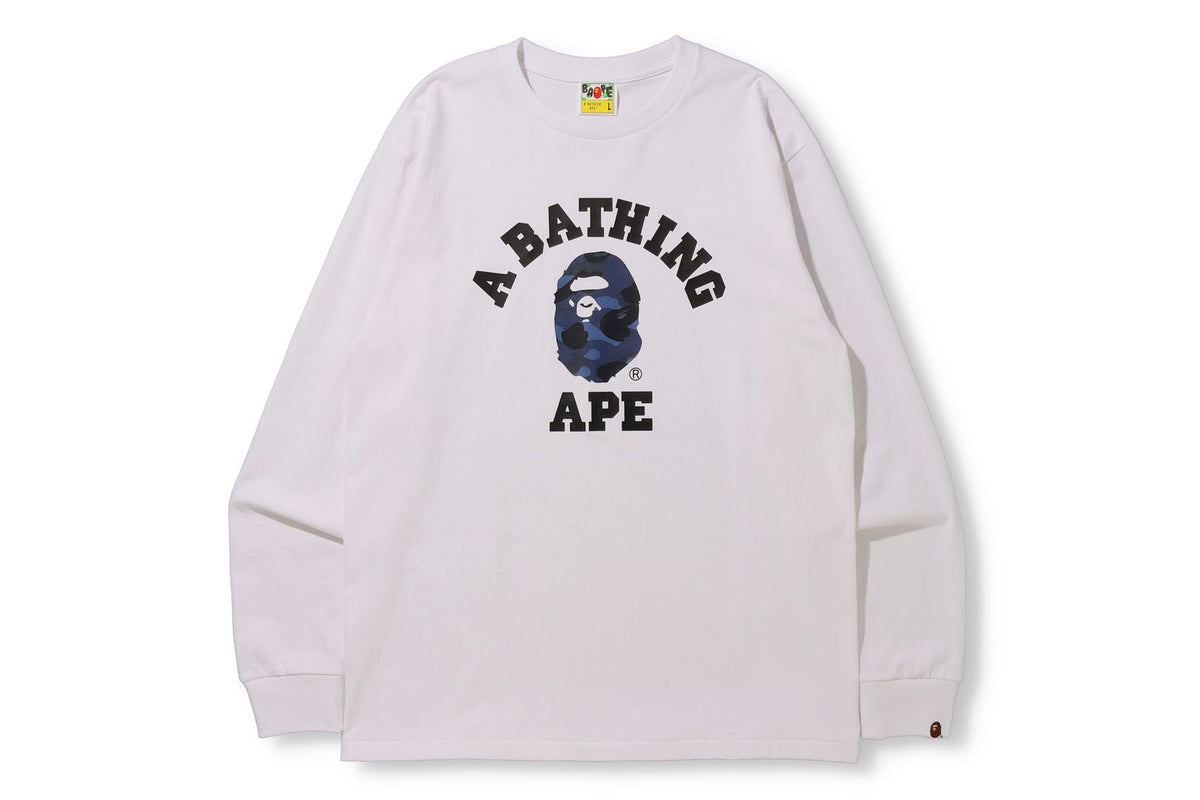 COLOR CAMO COLLEGE L/S TEE