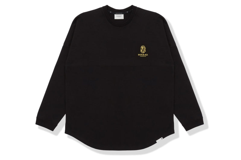 BAPE BLACK LOGO LONG SLEEVE TEE