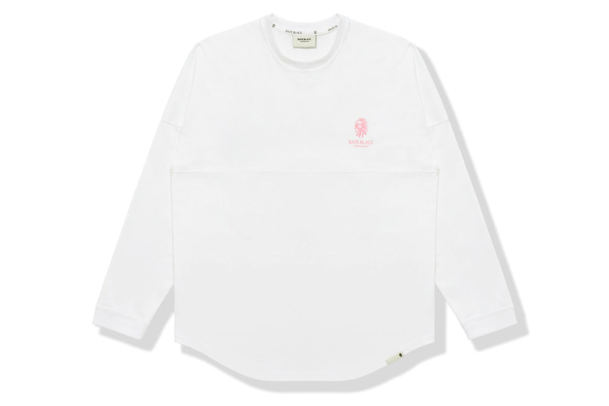 BAPE BLACK LOGO LONG SLEEVE TEE