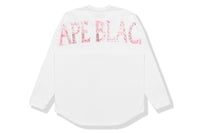 BAPE BLACK LOGO LONG SLEEVE TEE