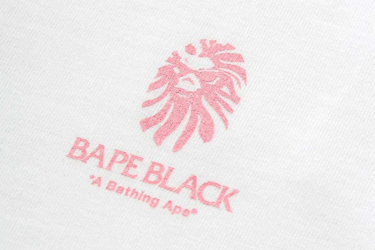BAPE BLACK LOGO LONG SLEEVE TEE