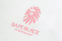 BAPE BLACK LOGO LONG SLEEVE TEE