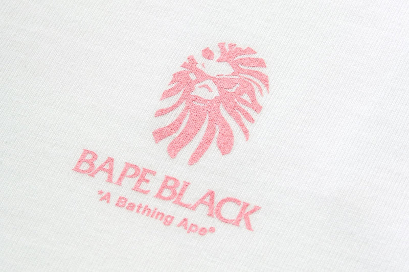 BAPE BLACK LOGO LONG SLEEVE TEE