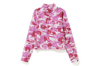 MARBLE CAMO TURTLE NECK L/S TEE