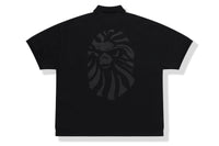 BAPE BLACK LOGO POLO (BOXY FIT)