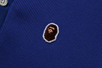 APE HEAD ONE POINT RIB L/S POLO