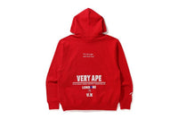 BAPE STORE LONDON VERY APE RELAX PULLOVER HOODIE