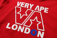 BAPE STORE LONDON VERY APE RELAX PULLOVER HOODIE