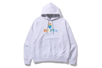 BAPE EMBROIDERY LOOSE FIT PULLOVER HOODIE