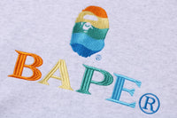 BAPE EMBROIDERY LOOSE FIT PULLOVER HOODIE
