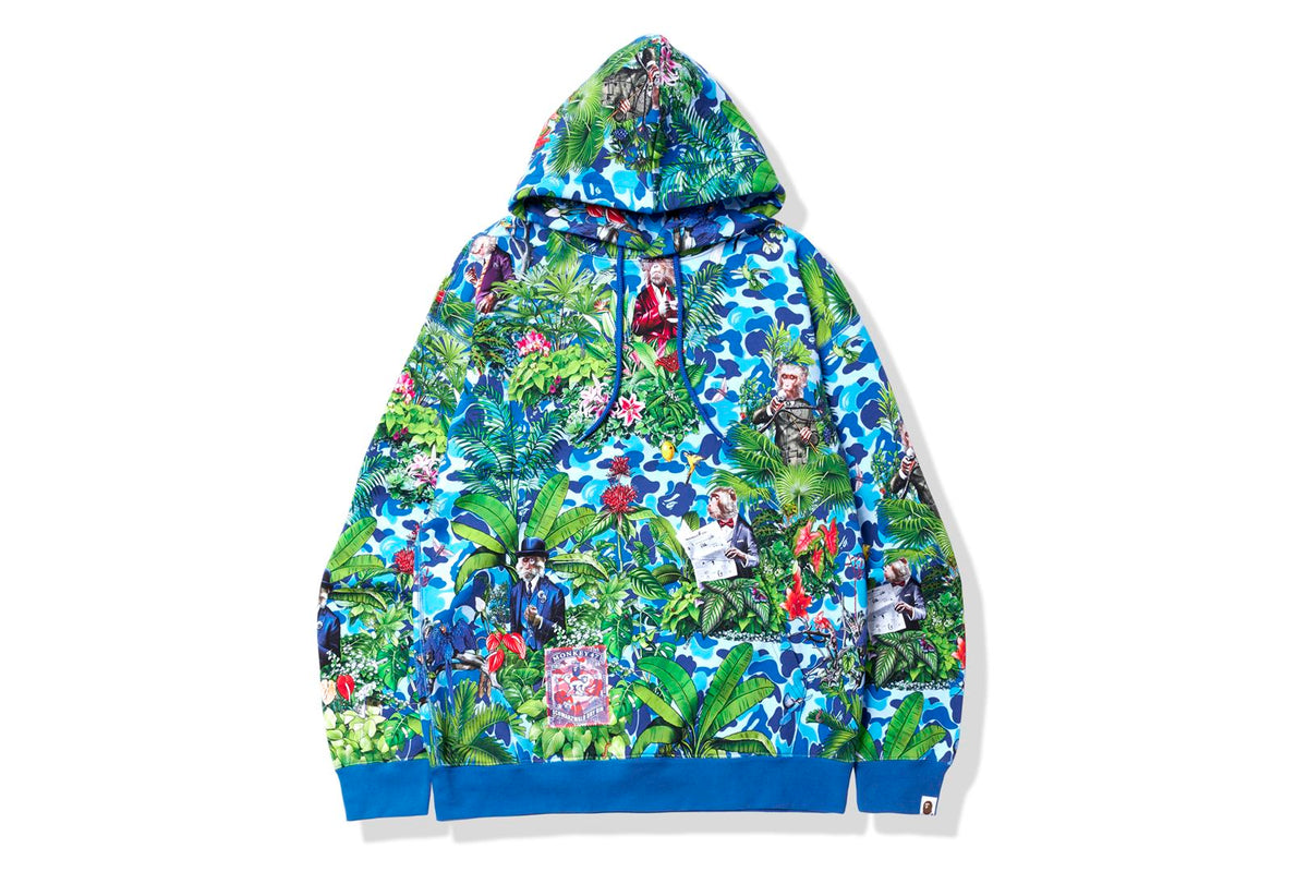 BAPE X MONKEY MENS 47 PULLOVER HOODIE