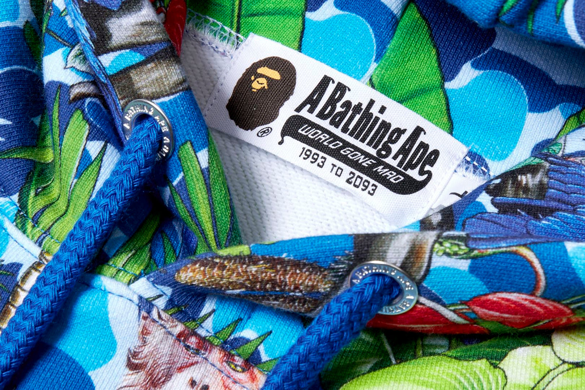 BAPE X MONKEY MENS 47 PULLOVER HOODIE