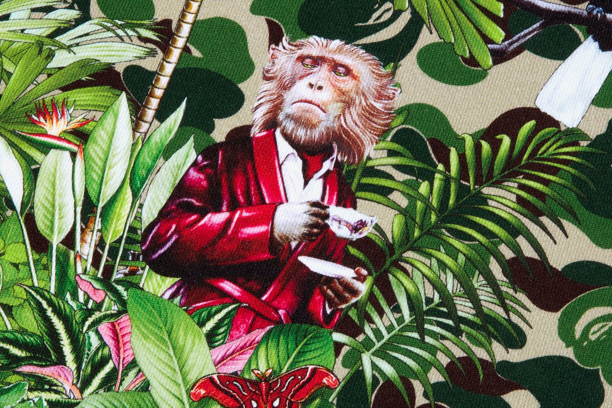 BAPE X MONKEY MENS 47 PULLOVER HOODIE