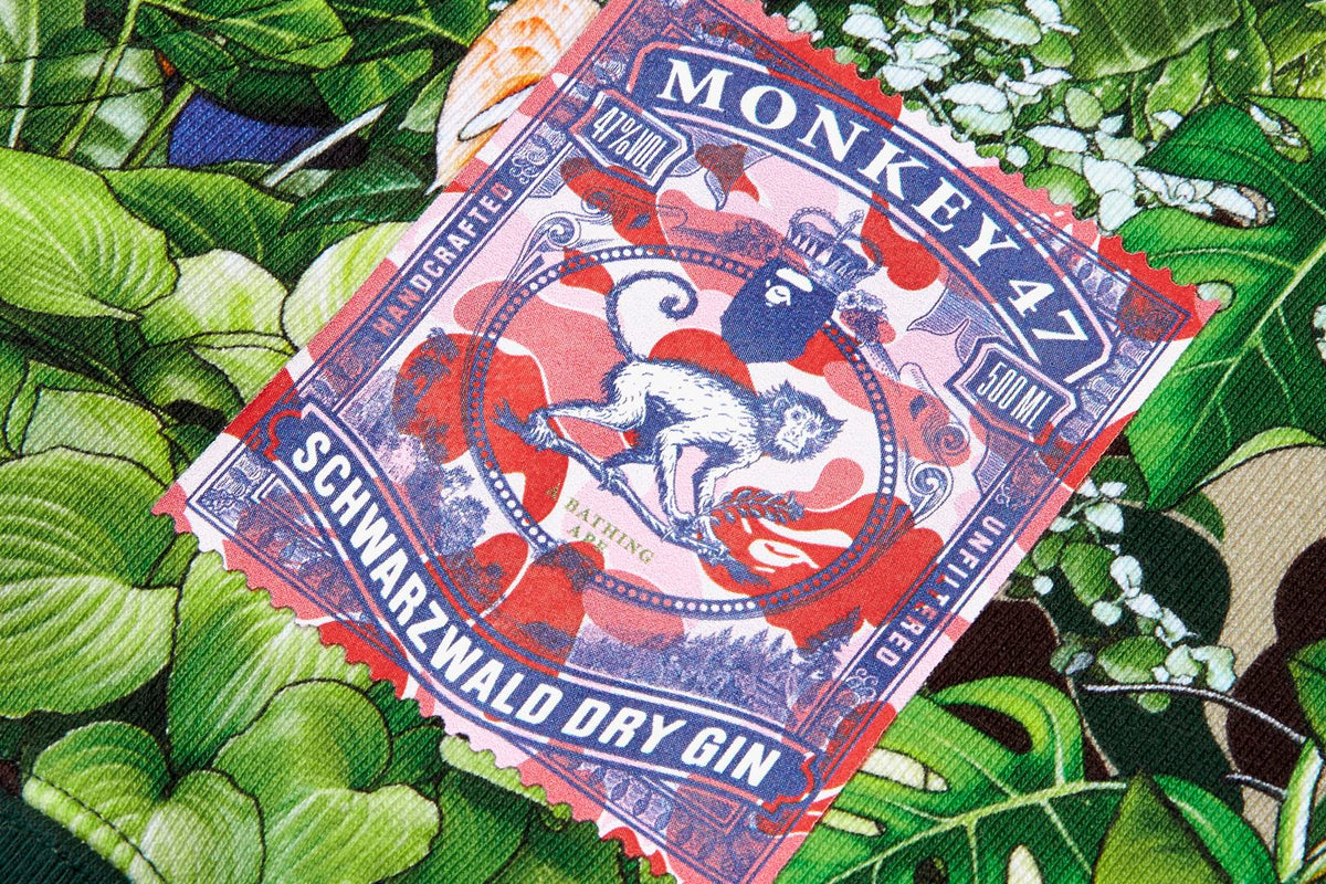 BAPE X MONKEY MENS 47 PULLOVER HOODIE