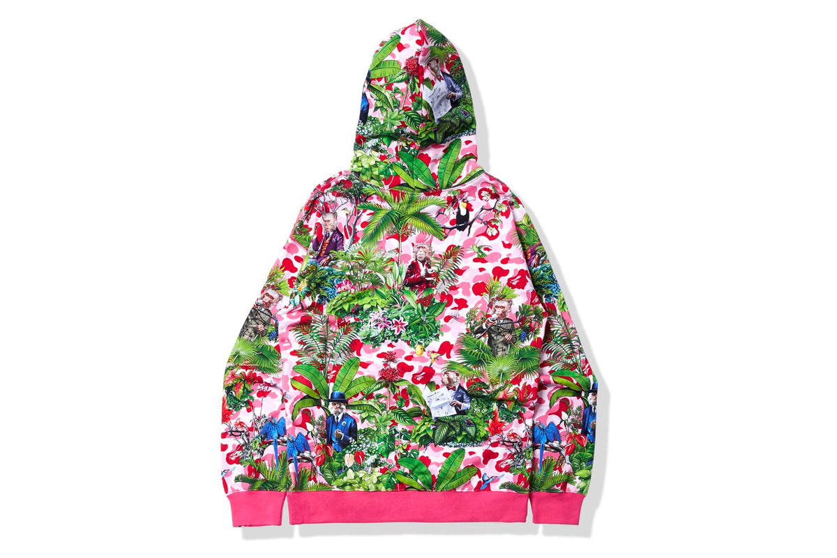 BAPE X MONKEY MENS 47 PULLOVER HOODIE
