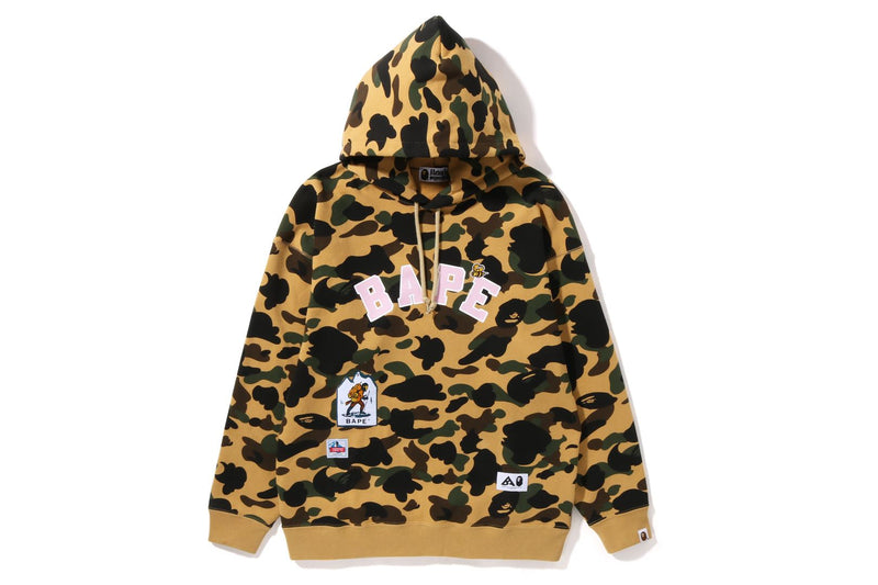 MULTI LABEL 1ST CAMO OVERSIZED HOODIE