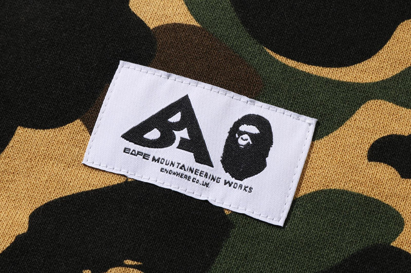 MULTI LABEL 1ST CAMO OVERSIZED HOODIE
