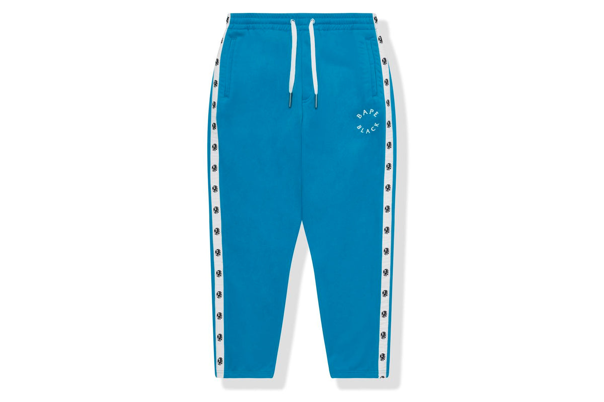 BAPE BLACK TRACK PANTS