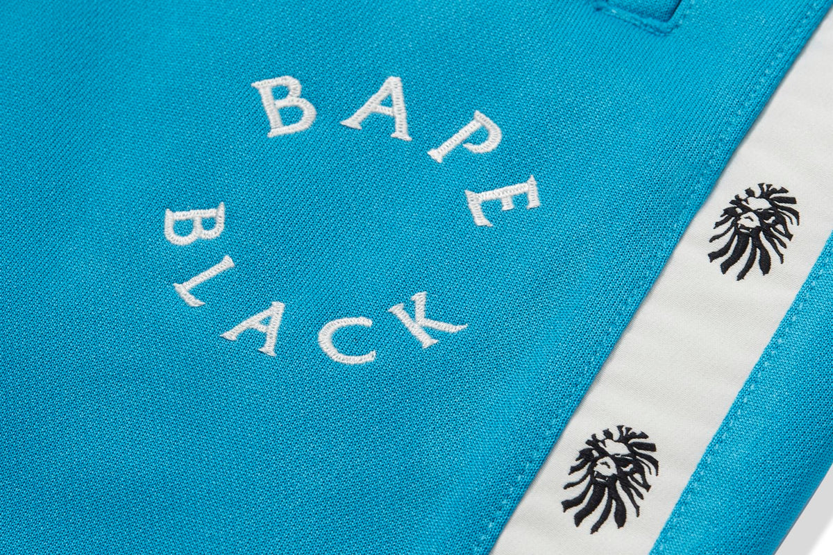 BAPE BLACK TRACK PANTS