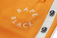 BAPE BLACK TRACK PANTS