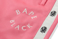 BAPE BLACK TRACK PANTS