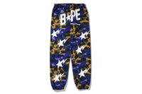 BAPEÂ® X HERON PRESTON MIX 1ST CAMO SWEAT PANTS